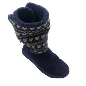 Ugg Bailey Bow Tall Grey Women’s Size 5 Good Condition Blue